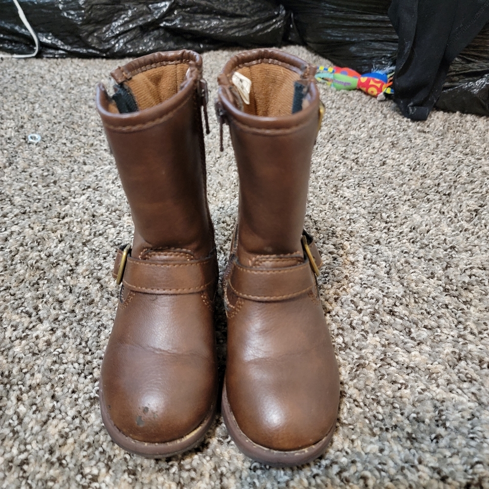 Carters brown girls boots